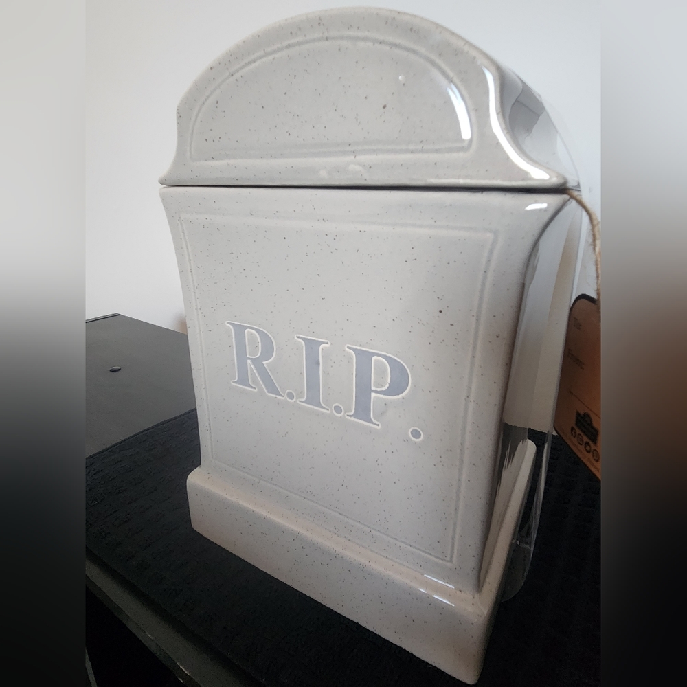 Tombstone Cookie Jar